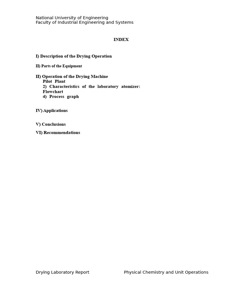 Spray Drying Process Overview | PDF | Chemistry