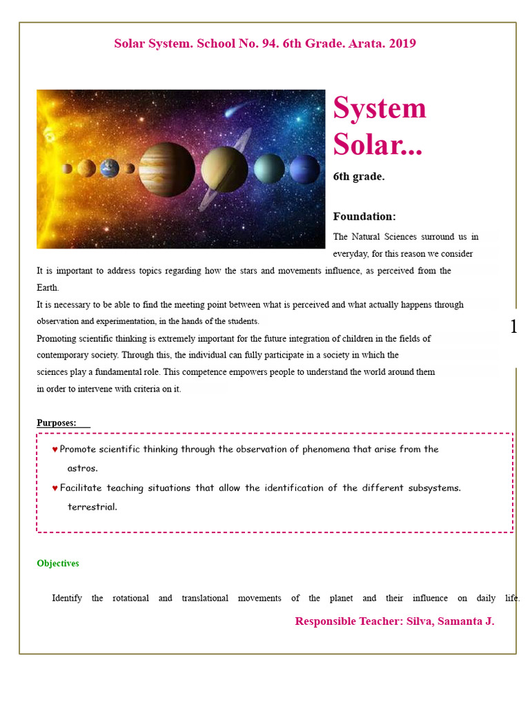 The Universe. | PDF | Rotation | Earth
