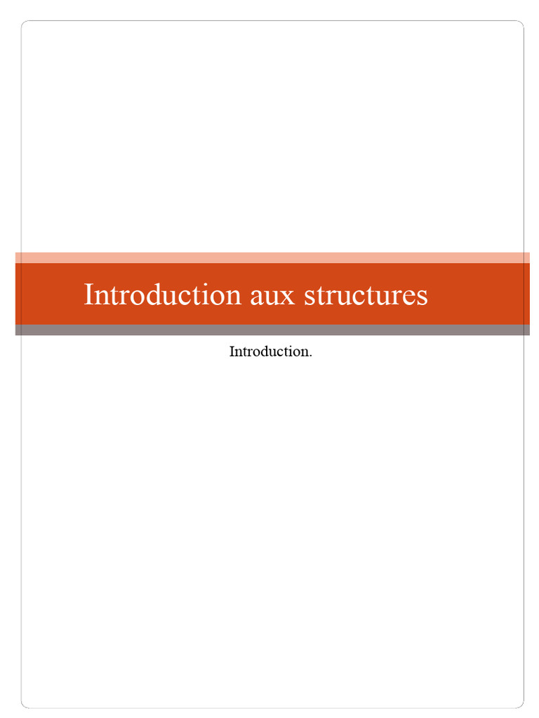 Introduction à l'analyse structurelle | PDF | Calcul des structures et ...