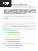 Guía de Inicio para Microsoft Dynamics 365 | PDF | Microsoft | Informática