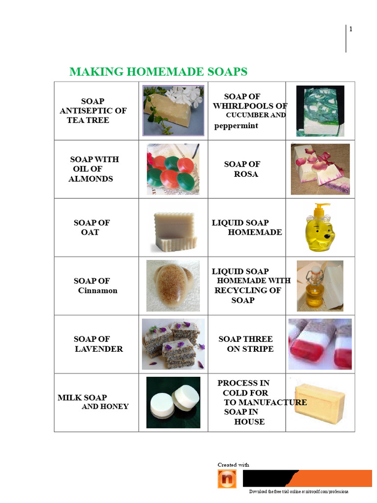Homemade Soap Making | PDF | Soap | Perfume