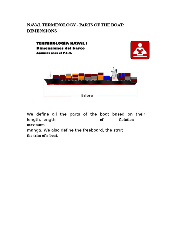 Naval Terminology | PDF | Ships | Hull (Watercraft)