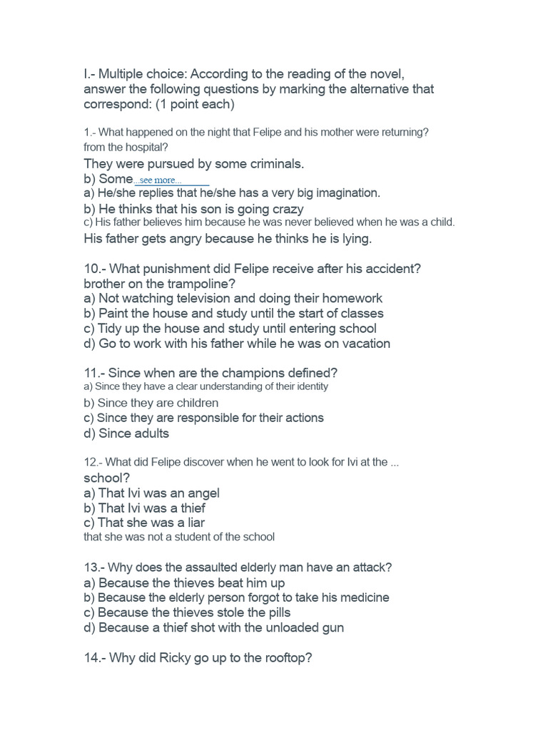 Exam For Ma | PDF