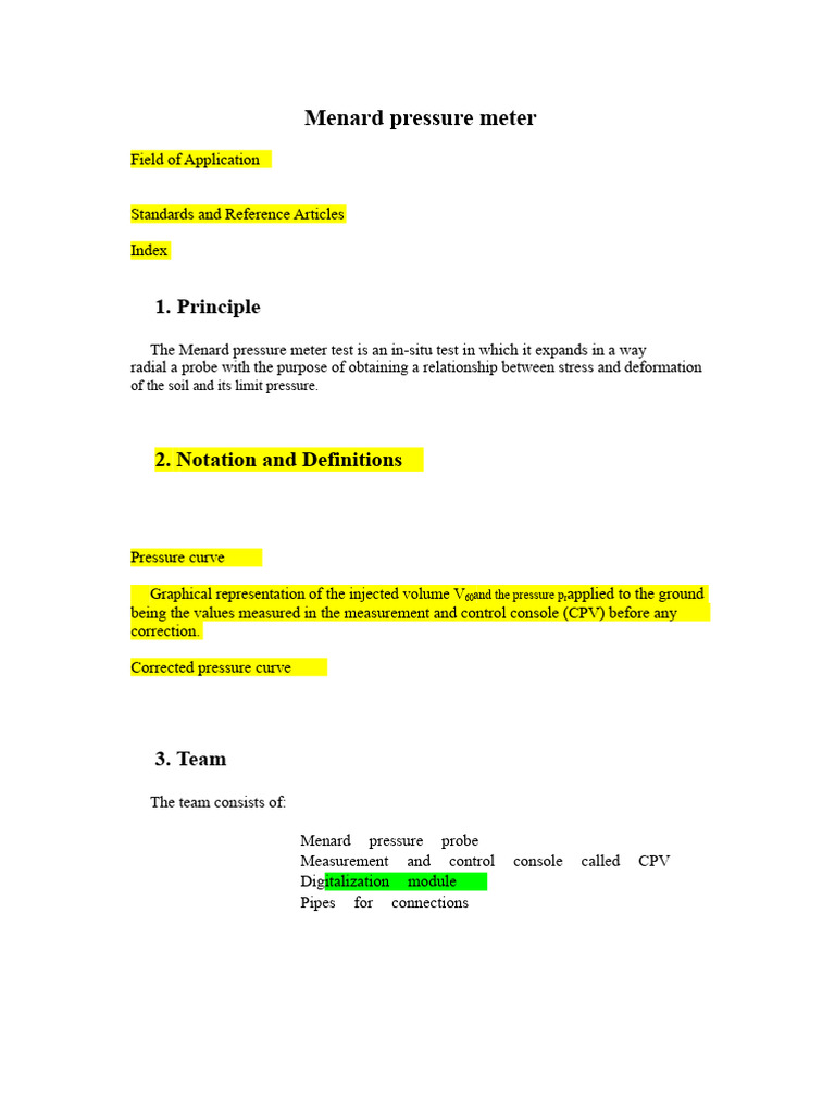 145962513-Procedure-Pressure Gauge | PDF | Pressure | Pressure Measurement