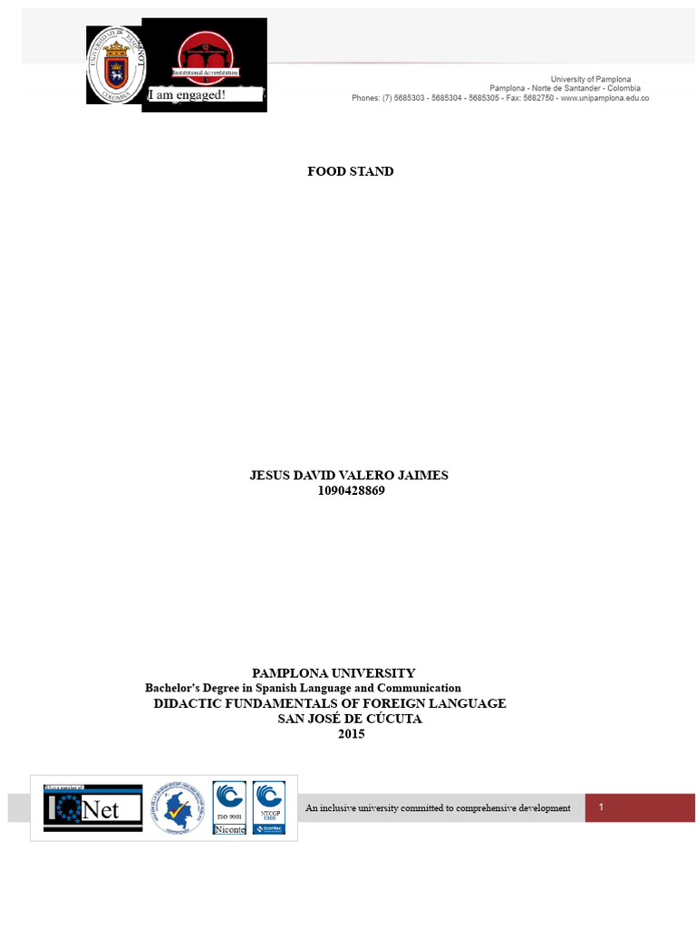 North American Food Project Overview | PDF | Sauce | Hot Dog