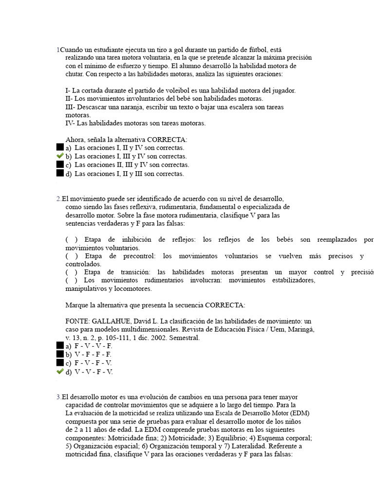 Evaluación 2 Crecimiento y Desarrollo Humano | PDF | Neurociencia