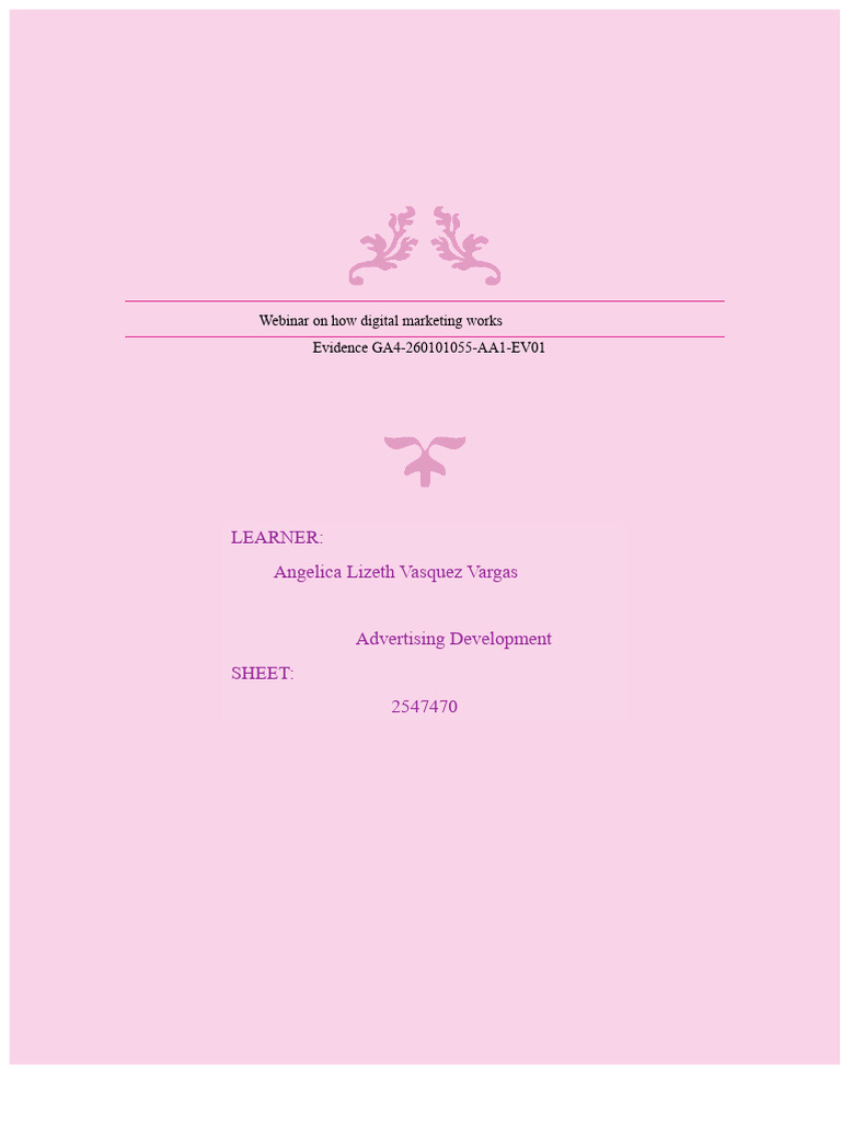 Webinar On How Digital Marketing Works | PDF | Digital Marketing ...