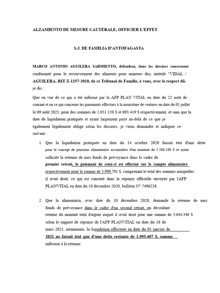 Levée de mesure conservatoire des fonds | PDF