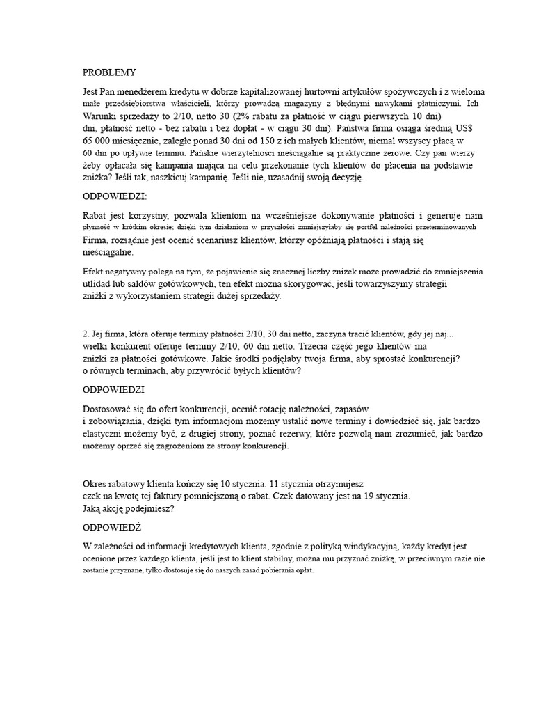 Problemy | PDF