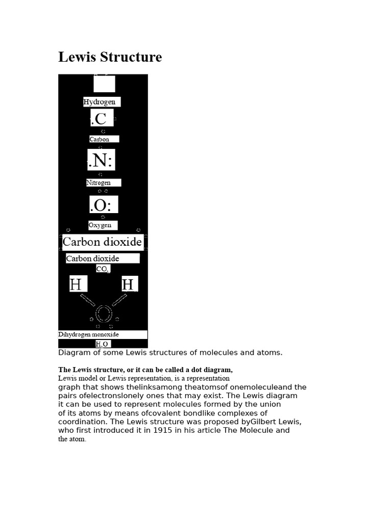 Understanding Lewis Structures Explained | PDF | Chemical Bond | Ion