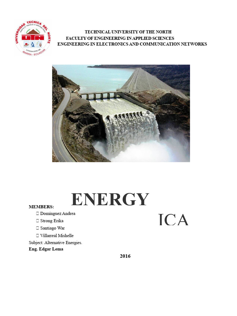 Hydroelectric Energy Overview and Projects | PDF | Hydroelectricity | Dam