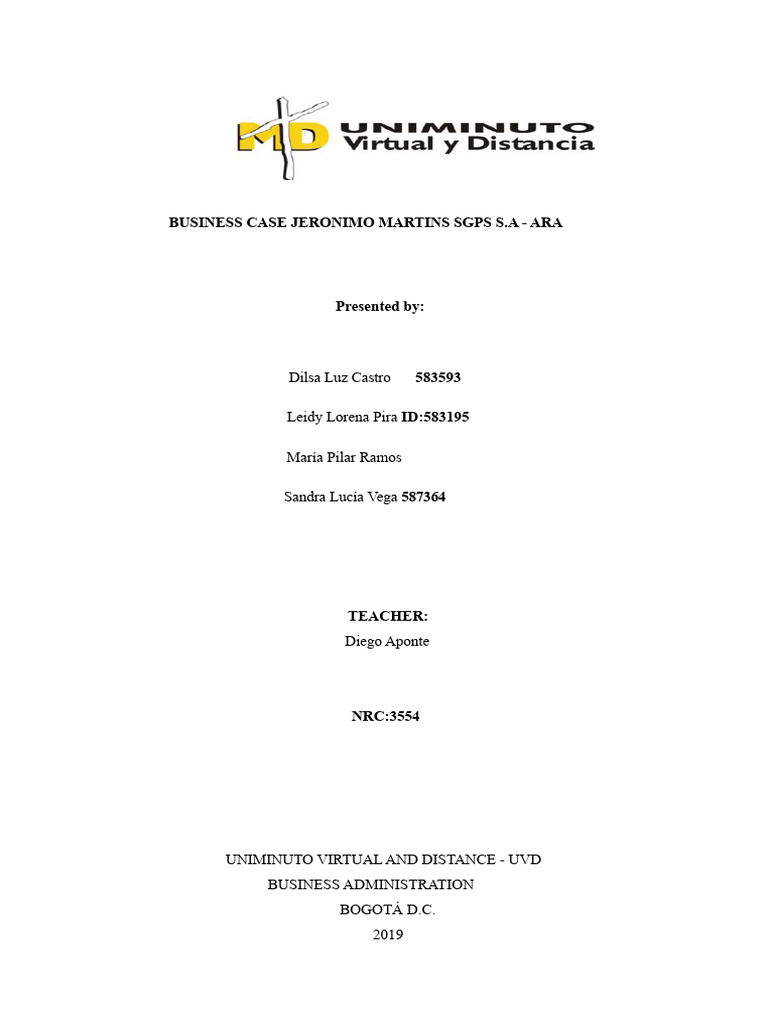 Case Study Ara Stores - Act 4 | PDF | Retail | Swot Analysis