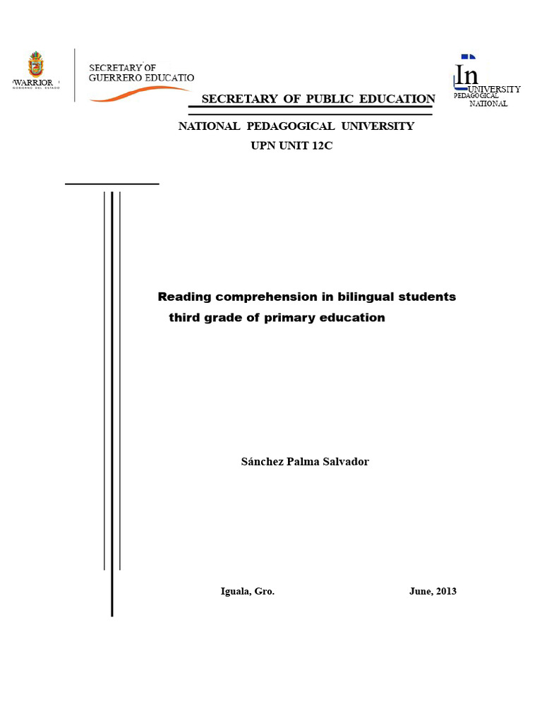 Pedagogical Proposal | PDF | Reading Comprehension | Learning