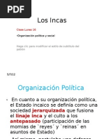 Organización Política y Social