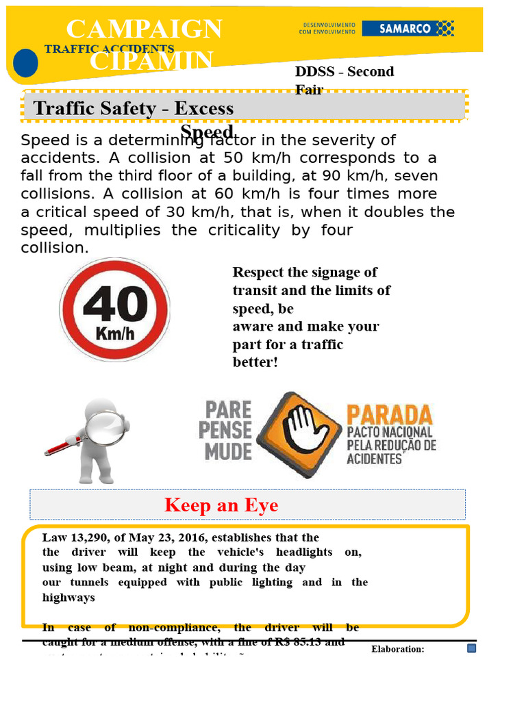 Traffic Safety: Speed, Fatigue, Cell Phones | PDF | Traffic Collision ...