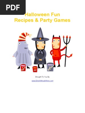 Kid Halloween Fun Recipe E-Book
