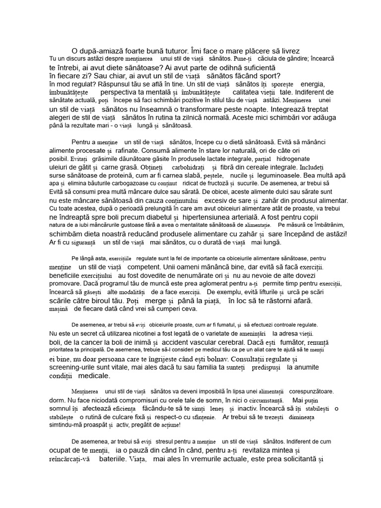 Vorbire În Public | PDF