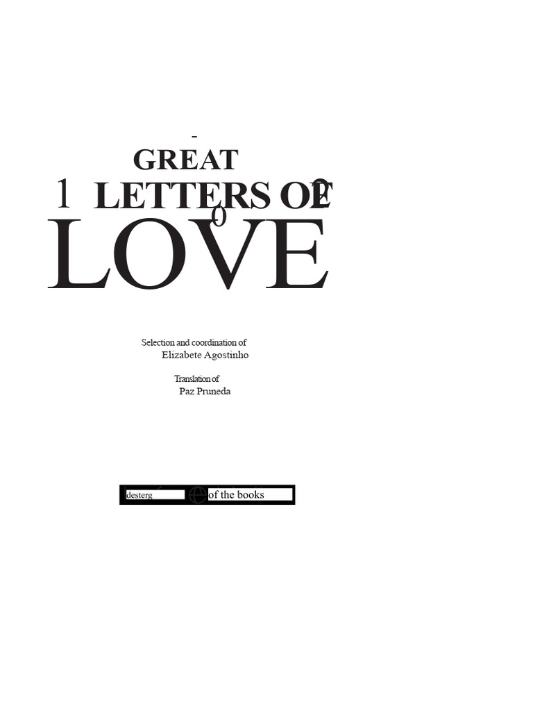 Great Love Letters | PDF