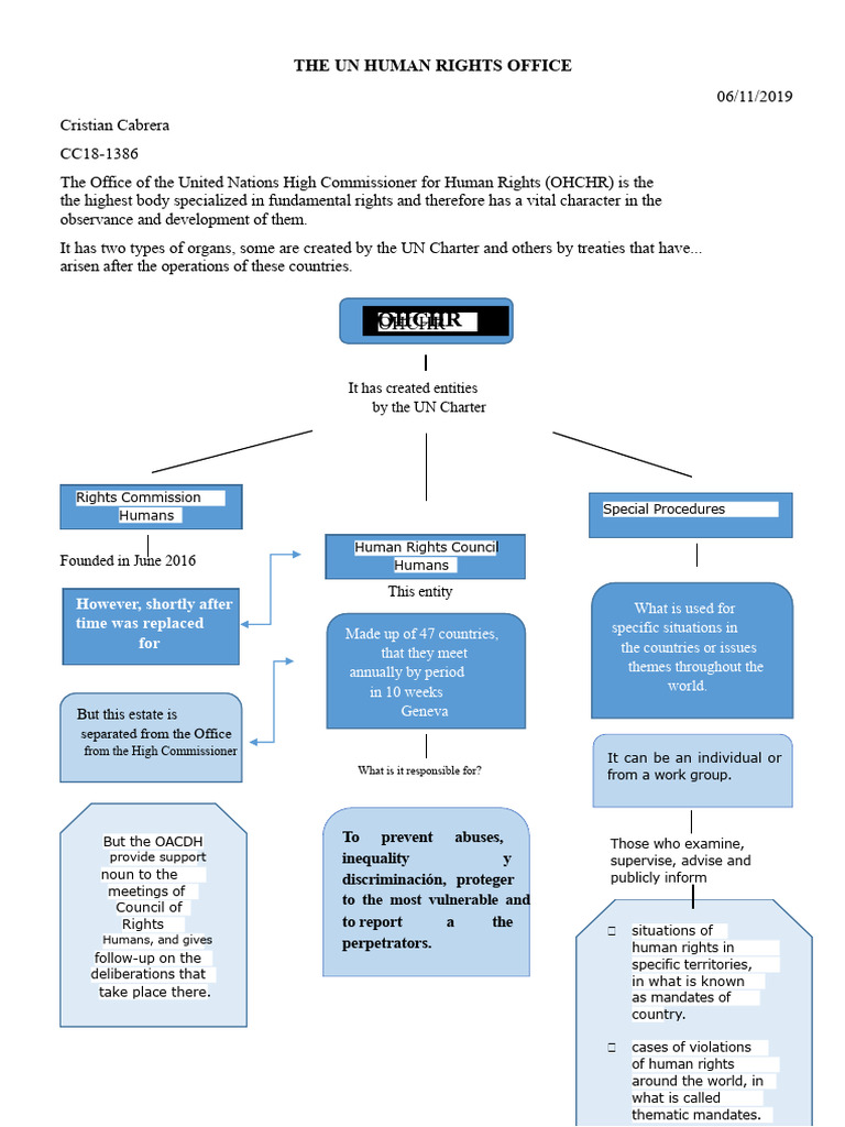 The Office of The United Nations High Commissioner For Human Rights PDF ...