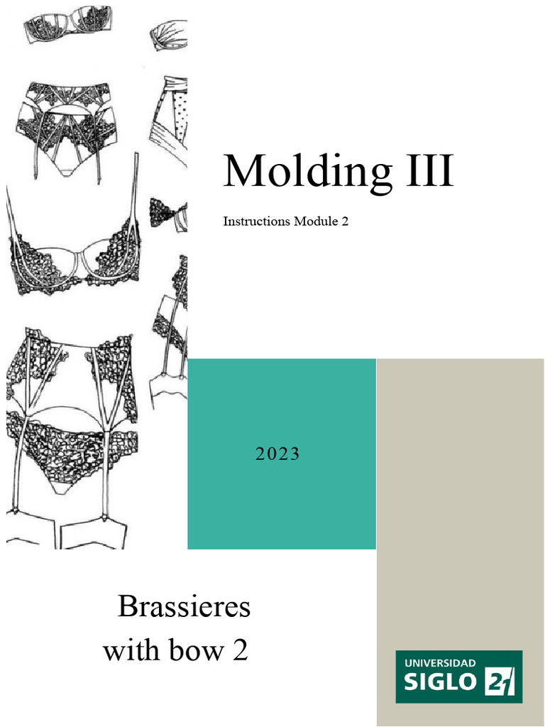 INSTRUCTIVES MODULE 2-Corpinho With Bow 2-Lingerie | PDF | Bra | Swimsuit