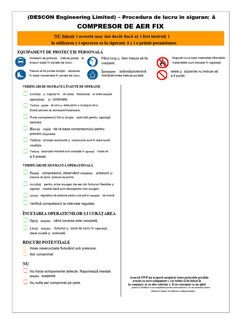 Compresor de Aer Fix SWP - AS501 | PDF