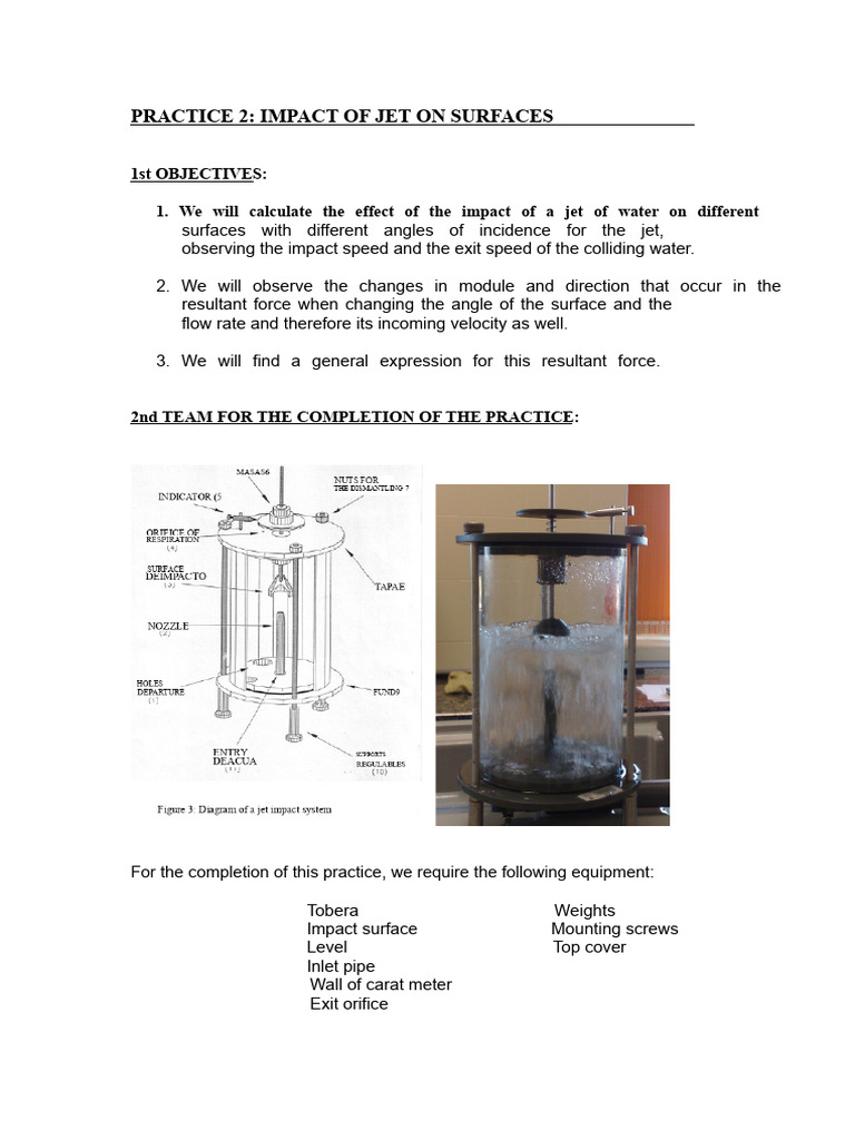 Jet Impact Analysis on Surfaces | PDF | Turbine | Force