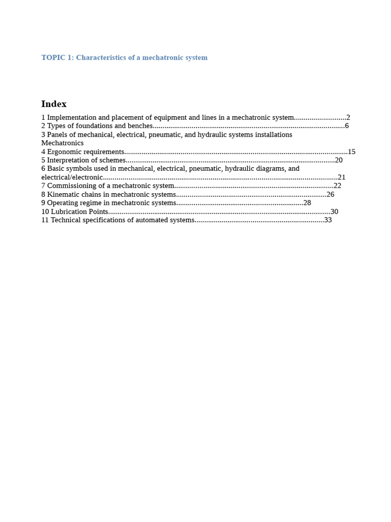 Mechatronic System Installation Guide | PDF | Mechatronics ...