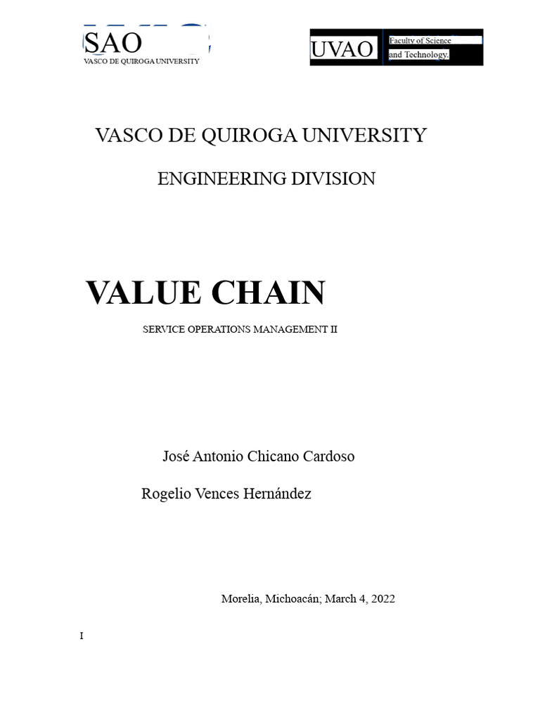 Value Chain Analysis for Food Trucks | PDF | Logistics | Product (Business)