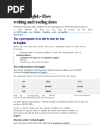 British vs American Date Formats | PDF | United States Dollar | Foreign ...