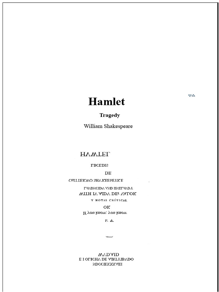 Hamlet: A Tragic Analysis of Shakespeare | PDF | Hamlet | Translations