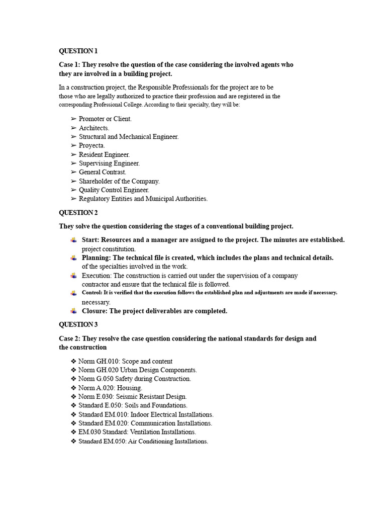 PC1 Construction Project Overview | PDF