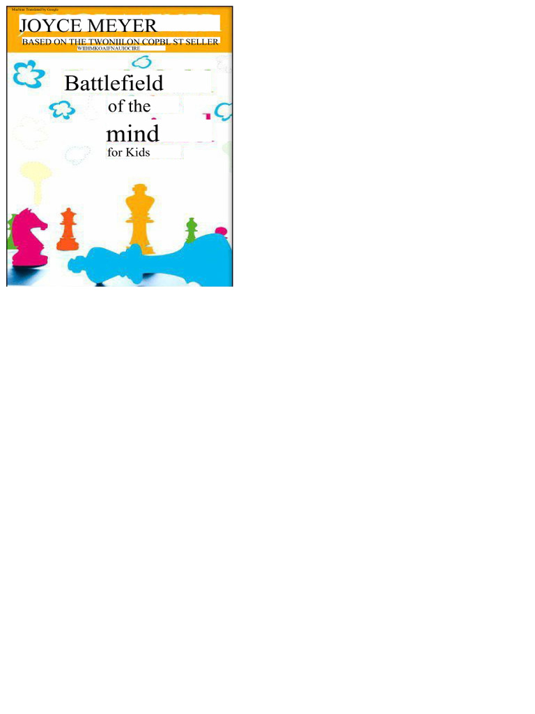 Battlefield of The Mind For Kids - Joyce Meyer | PDF | Prayer | Thought