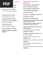 Dena Mwana - Saint Esprit: Paroles et Message | PDF