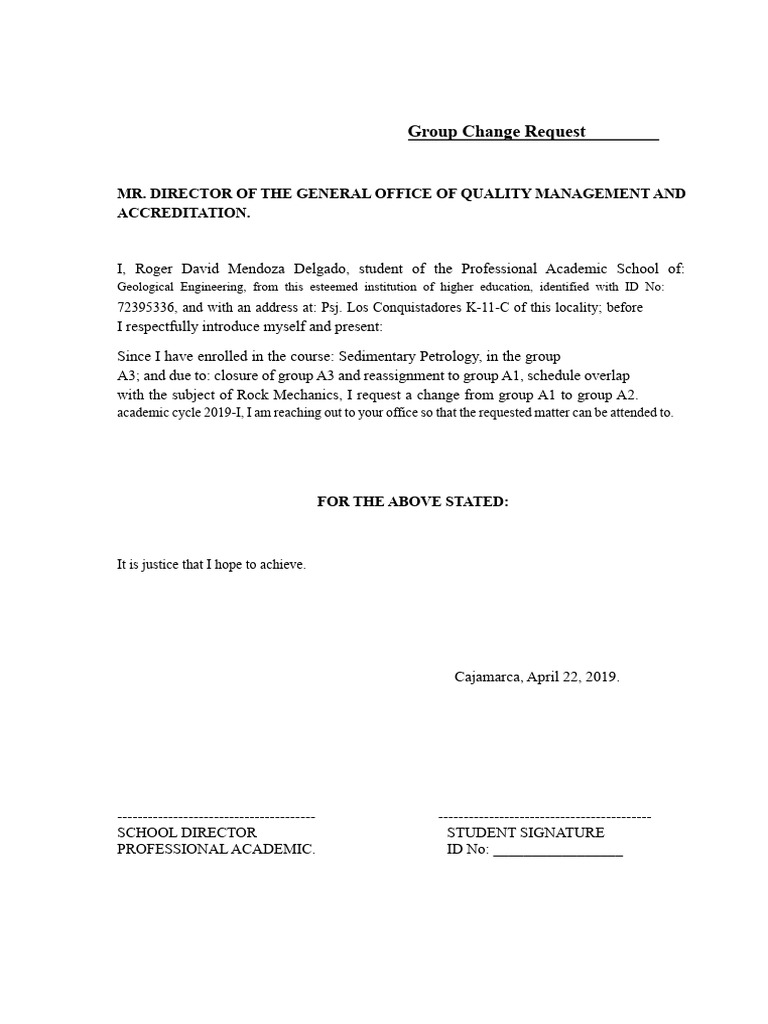 Group Change Request | PDF | Geology | Earth Sciences