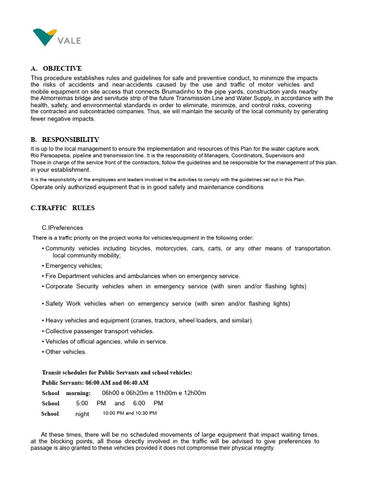 TRAFFIC PLAN - Model | PDF | Road | Traffic