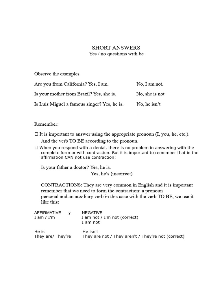 English Grammar: Questions & Answers | PDF | Question | English Language