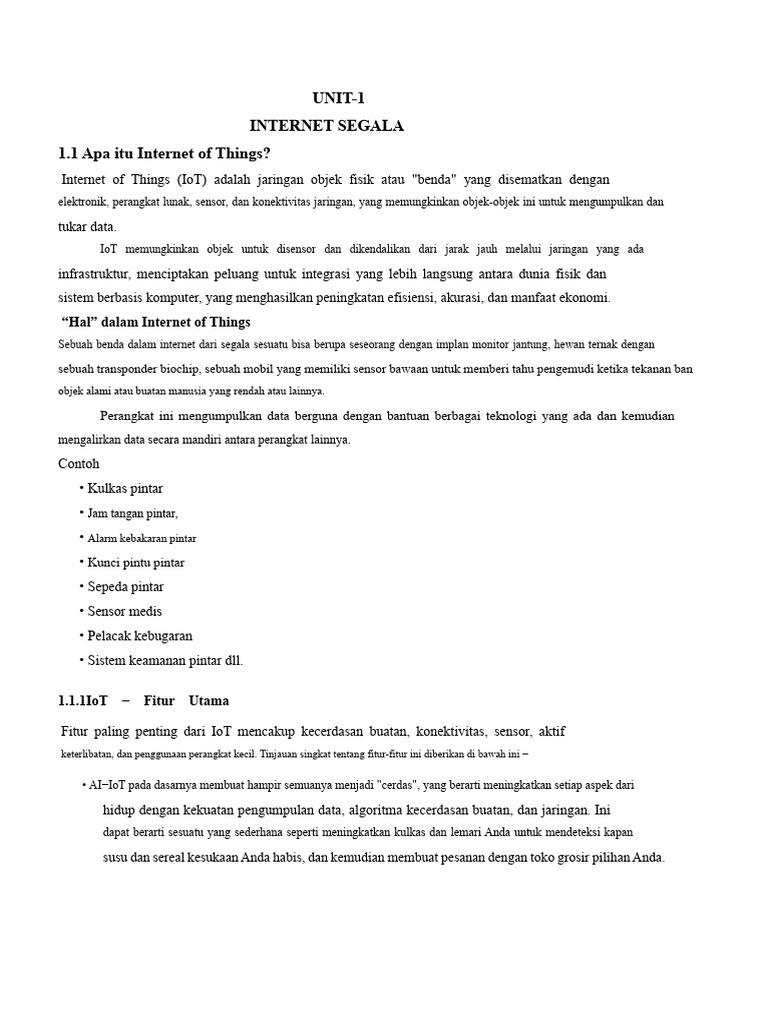 Memahami Internet of Things (IoT) | PDF