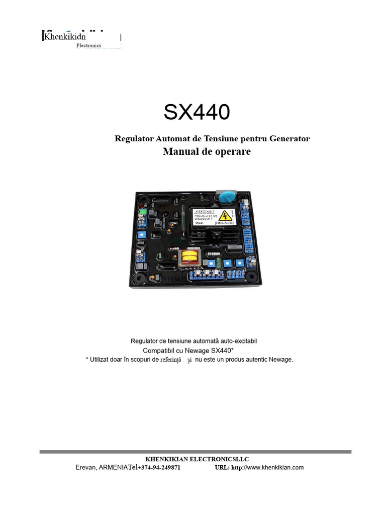 Manual SX440 | PDF