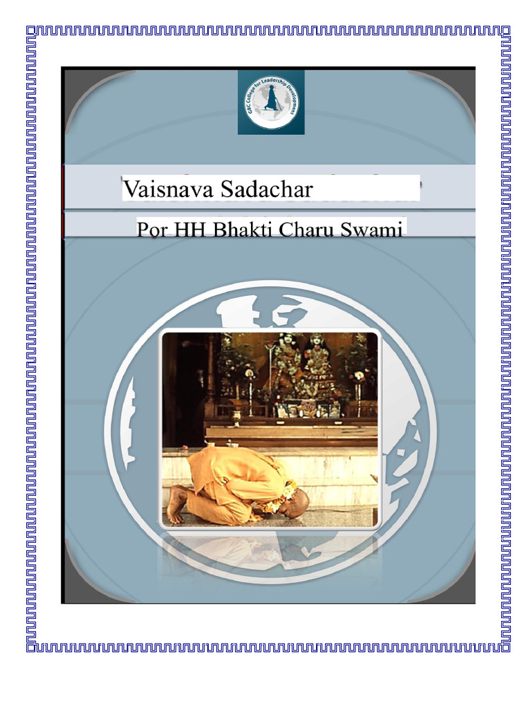 Importância do Sadachar Vaishnava na Liderança | PDF | Liderança | Amor