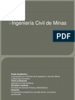 Ingenieria Civil en Minas