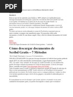 Descargar Archivos Scribd Gratis Sin Login | PDF