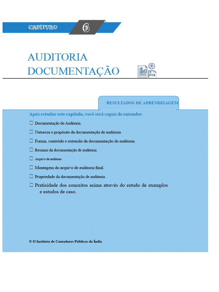Importância da Documentação de Auditoria | PDF | Contabilidade | Governança