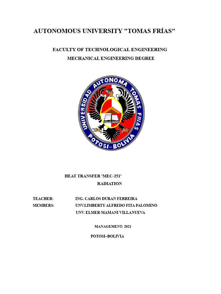 Heat Transfer by Radiation Explained | PDF | Heat Transfer | Forms Of ...