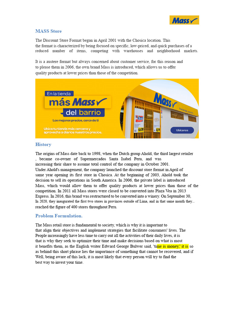 Supermarket Mass | PDF | Supermarket | Private Label