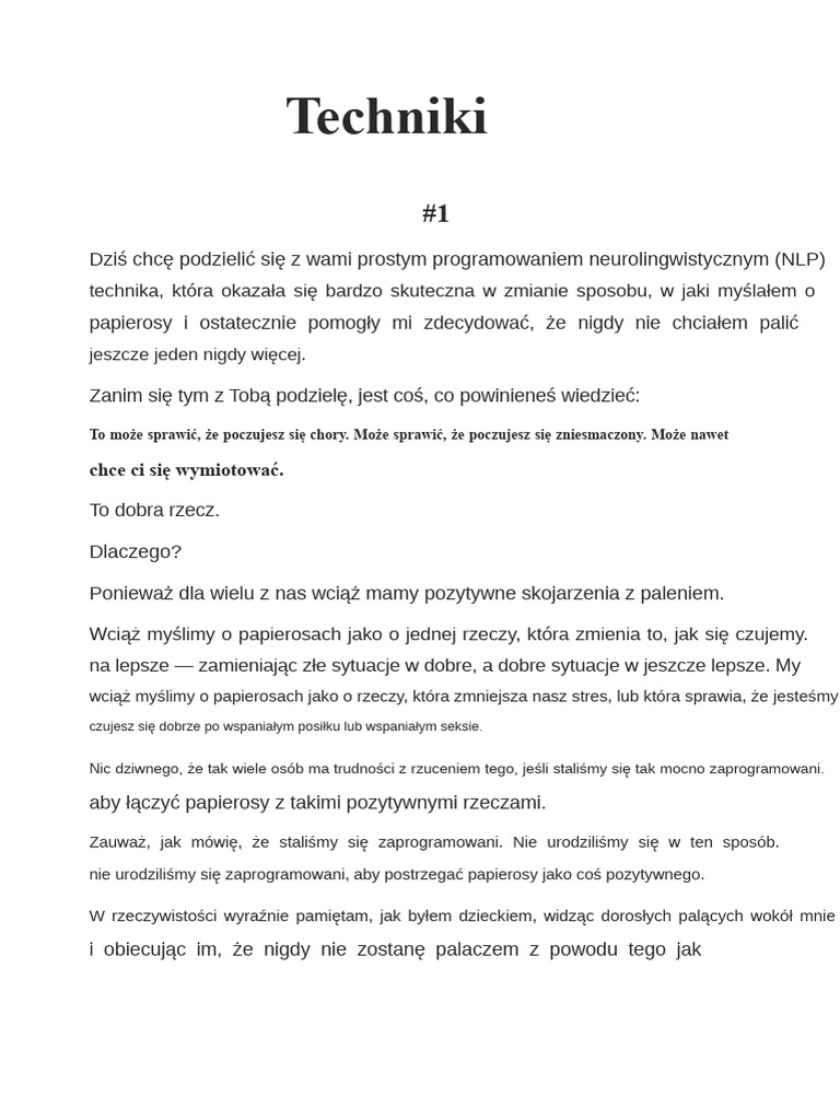 TECHNIKI | PDF