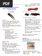 Safe Box Cutter Usage Guidelines | PDF | Knife | Tools