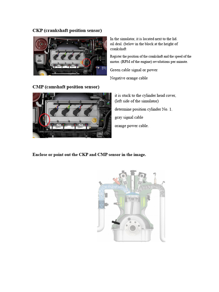 CKP and CMP Sensor Measurement Guide | PDF | Voltage | Electrical ...