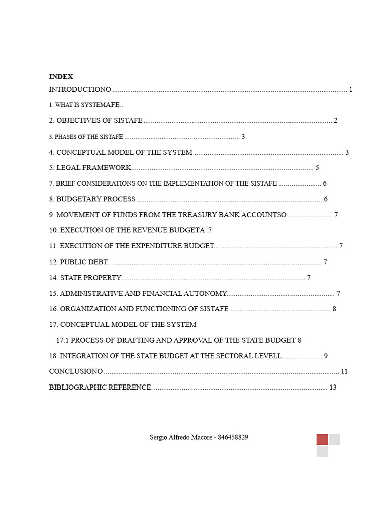 SISTAFE - State Financial Administration System | PDF | Government ...