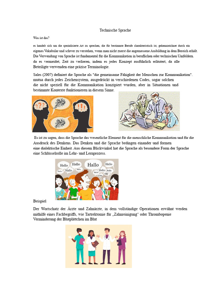 Fachsprache | PDF