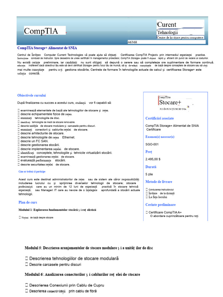 CompTIA Storage+ | PDF